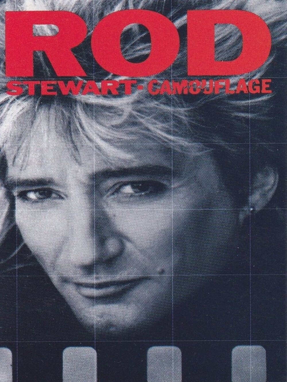 Rod Stewart - Camouflage - 1984 Cassette Tape